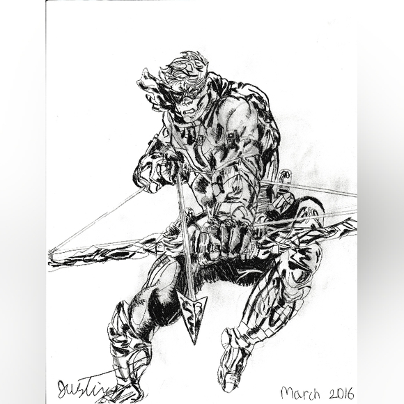 Digital Custom Pencil Art. - Picture 2 of 10